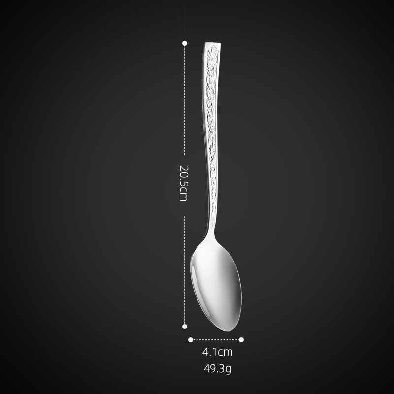 A390F 스톤 패턴 테이블 스푼