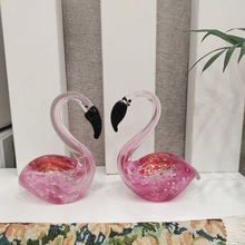 孤品清仓个别微瑕处理玻璃动物摆件玻璃花瓶古法琉璃外贸尾货