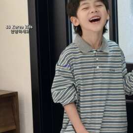 专柜实体童装帅气男孩长袖恤2025新款男童秋装上衣男童卫衣