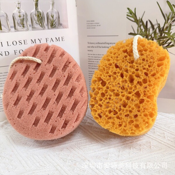 Coral children's soft sponge bath ball