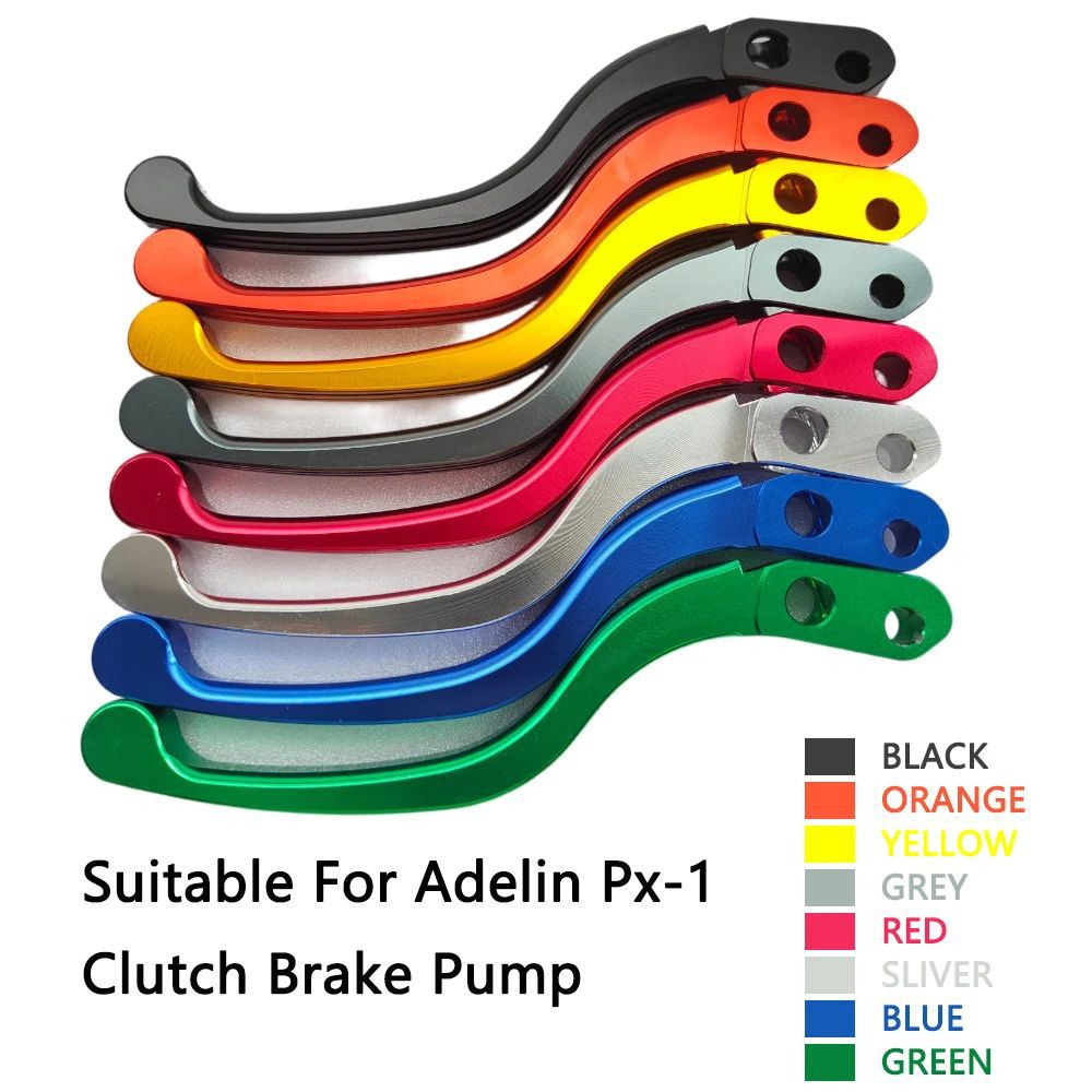 PX-1 direct push upper pump lever for electric motorcycle modification, hydraulic upper pump replacement handle, multi-color aluminum alloy