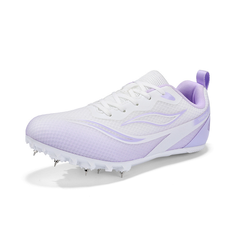 Zapatillas de Atletismo con Clavos de 7 Clavos de Microfibra y Caucho, Ligeras, para Pista de Atletismo