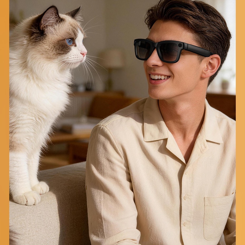 New Cross-border Product: 800w Pixel Smart Recognition Ai Glasses...