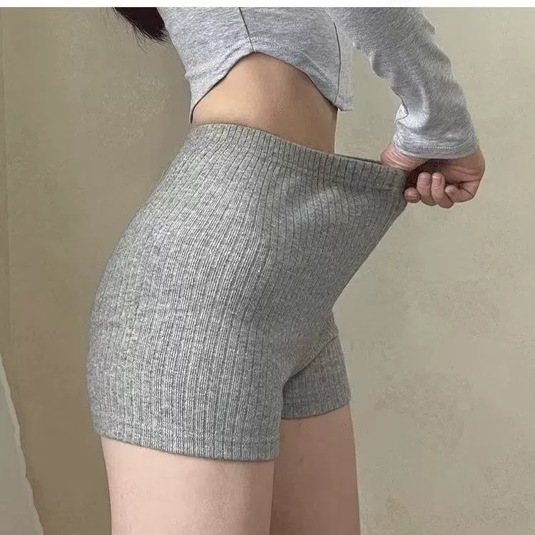Шорты для зала, брюки, underwear для коррекции формы бедер, тонкое защитное белье, леггинсы, европейский стиль, высокая талия, обтягивающие