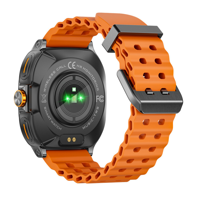 Smartwatch With TWS Earphones Bluetooth Sports Watch Heart Rate And Sleep Monitor 2 In 1_voghion.com