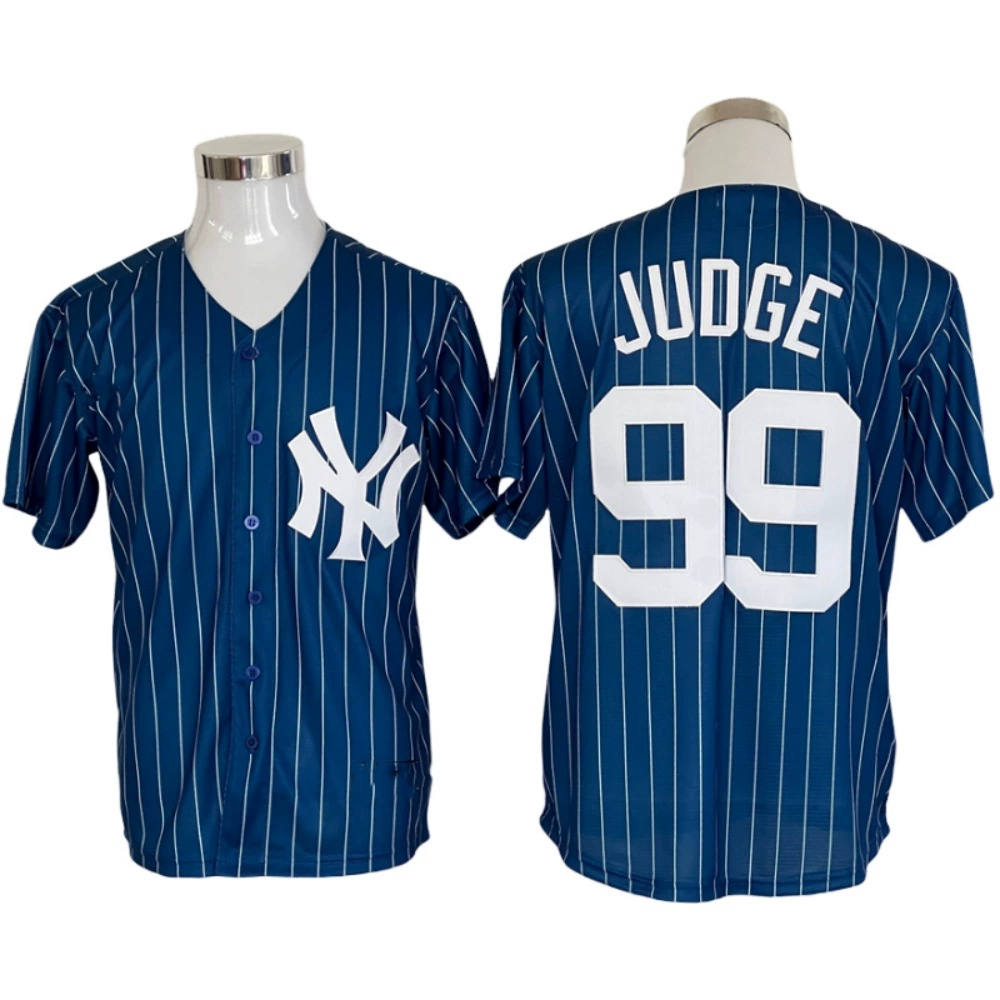 Бейсбольная майка Yankees 99JUDGE, форма New York Yankees, MLB бейсбольная куртка