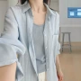 宽松防晒长袖薄款女外套