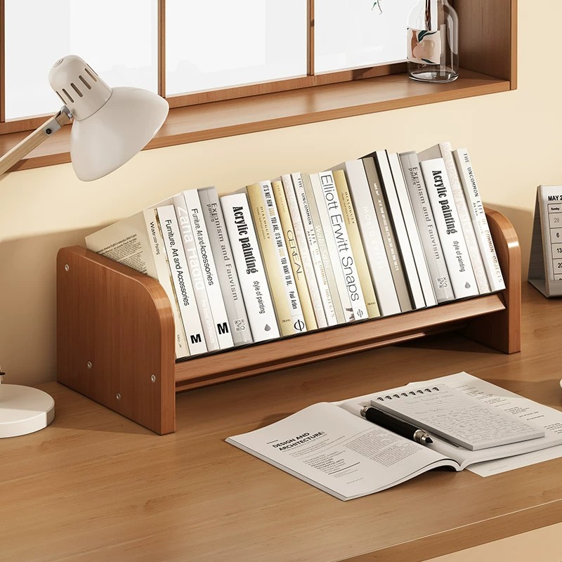 Desktop bookshelf, storage shelf, small desk for students, small window sill bookstand, book organizer, vertical shelf, simple shelf