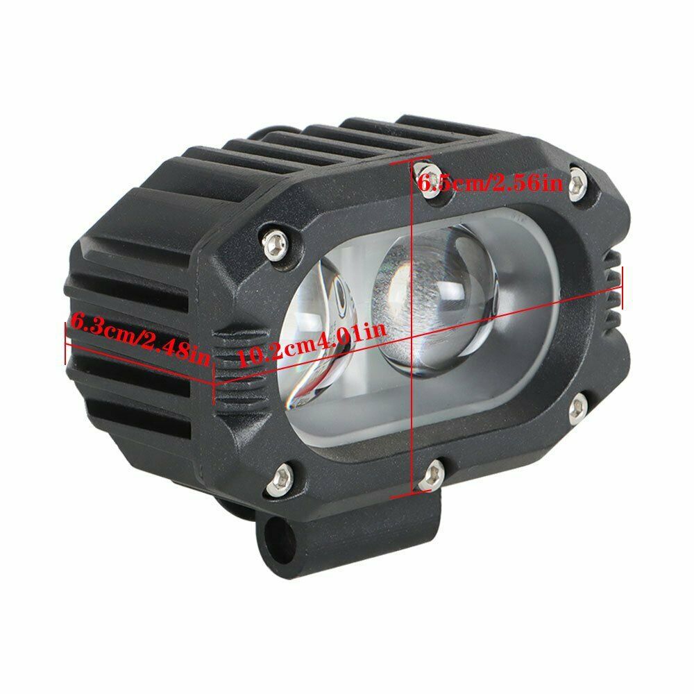 2 led 720W cuadrado LED lámpara de trabajo coche 720W lámpara de trabajo 2 LED cuadrado motocicleta faro image 3