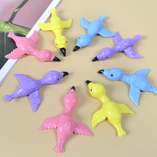Supply new exotic vent toys Flamingo launcher finger catapult Toys trick fun catapult Flamingo