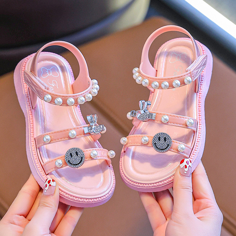 Nuevos niños arco princesa sandálias suaves chicas bonitas de verano niñas bonitas sandalias para niños