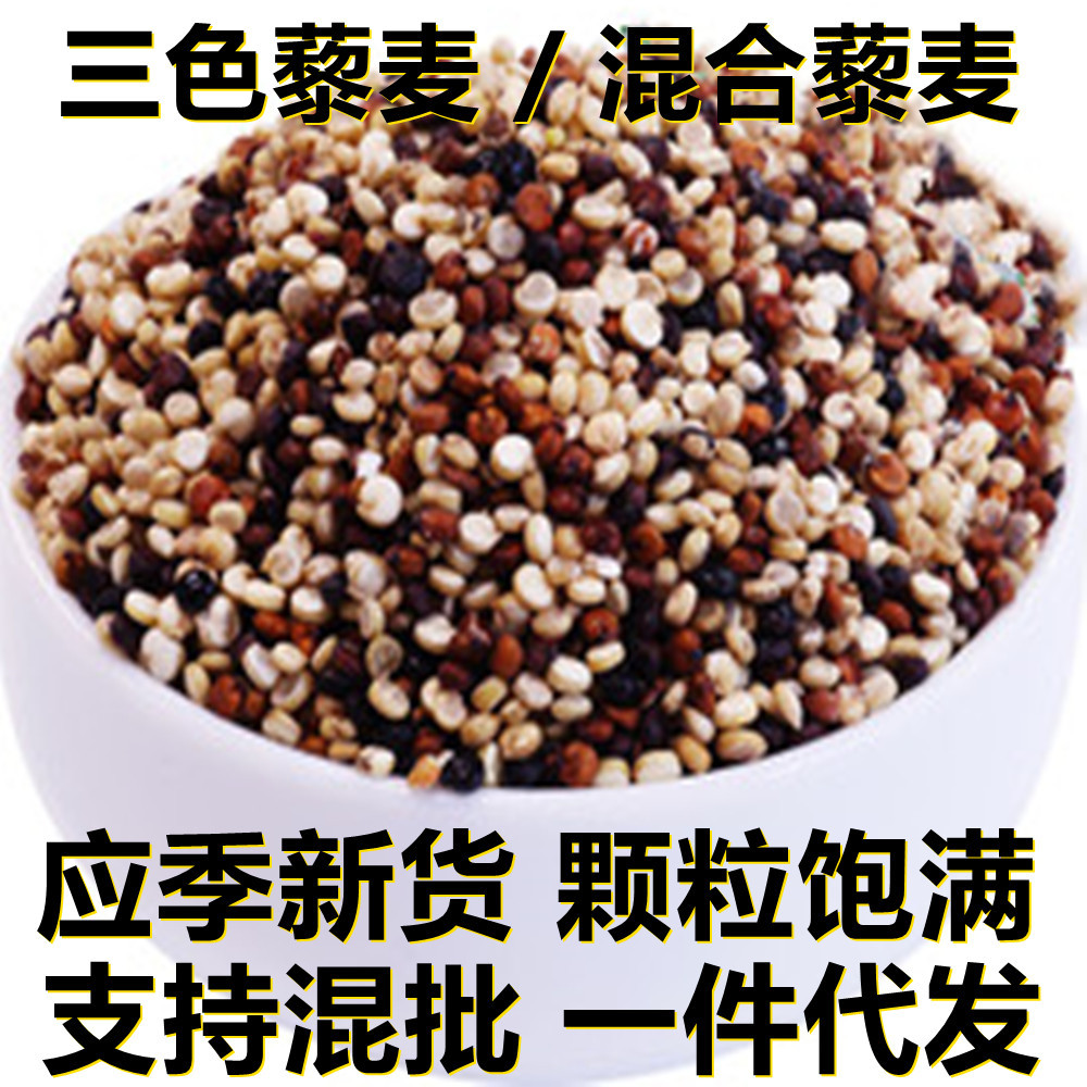新鲜混合藜麦三色藜麦500克/1斤产地直供应季新货颗粒饱满搭配粥
