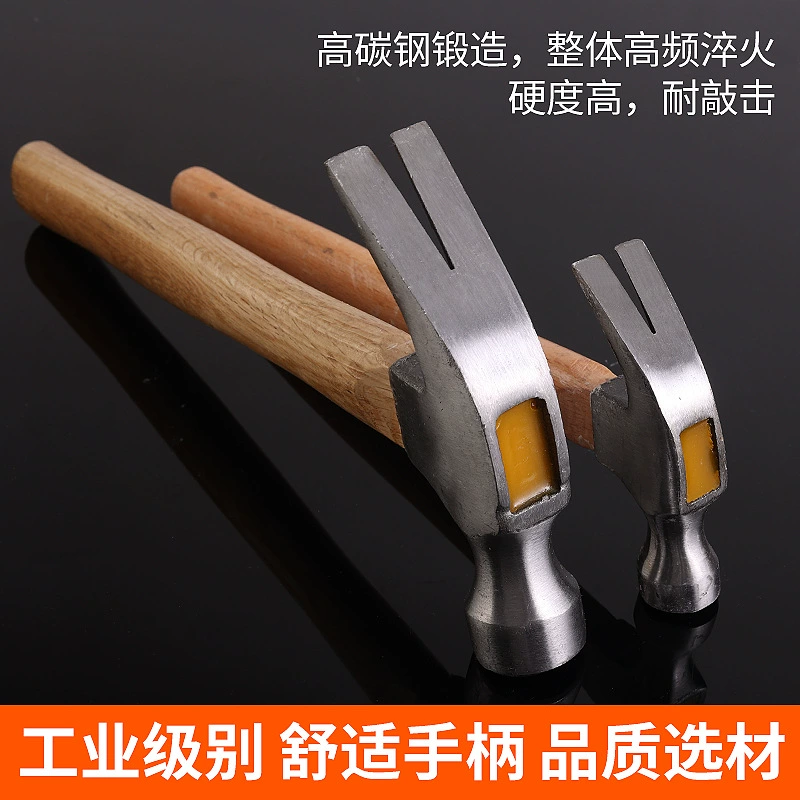 Оптовый производитель поставляет деревянные ручные молотки, когтевые молотки, молотки Langtou для строительства и бытового использования.