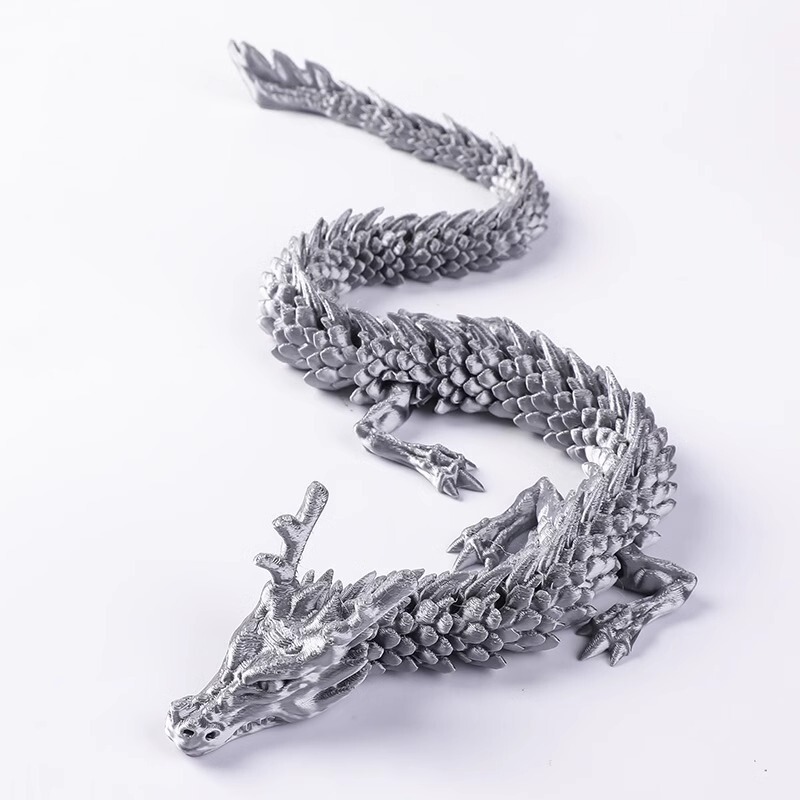 メーカー卸売 3D プリント中国のドラゴンの装飾品 3D プリントドラゴンの装飾品カラフルなクリスタルドラゴンのおもちゃドラゴンジョイントドラゴン|undefined