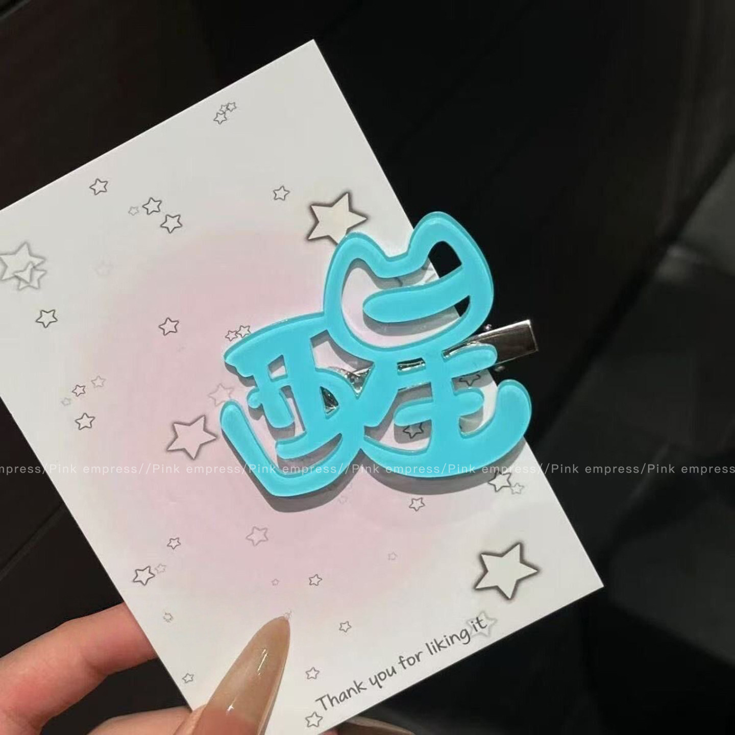 Tijeras de simulación divertidas bombilla pequeña horquilla tocado lado femenino frente Bangs clip de pelo roto horquilla accesorios para el cabello
