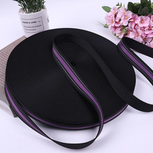 厂家直供多颜色仿尼龙间色反光织带间色宠物项圈吊绳服装配饰现货