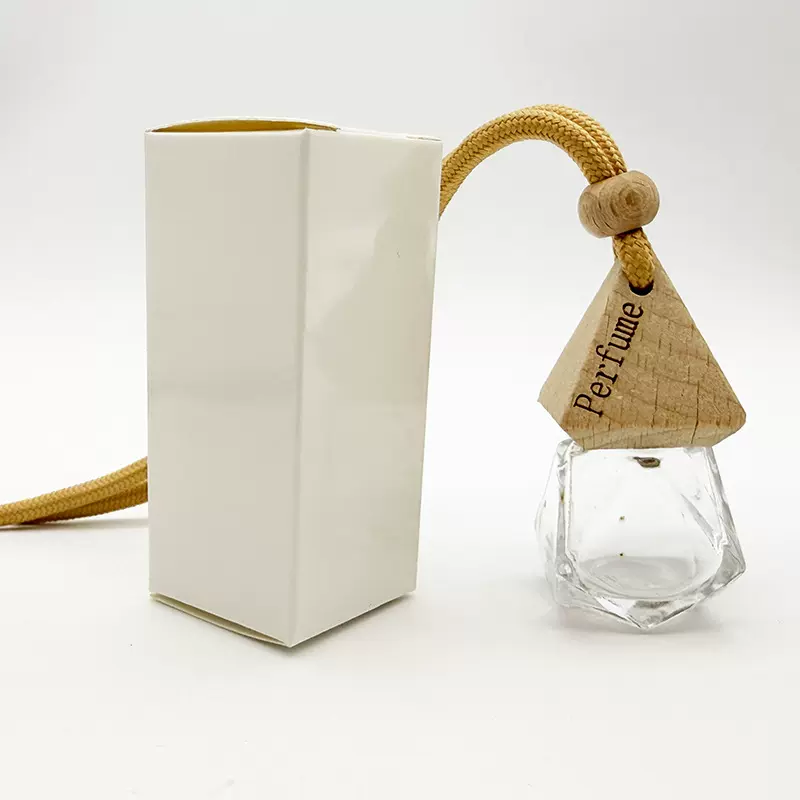 汽车车载香薰挂件盒包装盒定生产制包装盒车载香水盒子小盒子批发