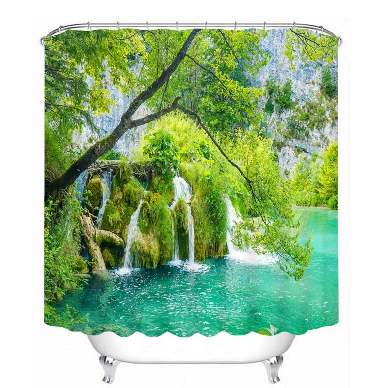 Waterproof curtain, (Cross-border trading)
