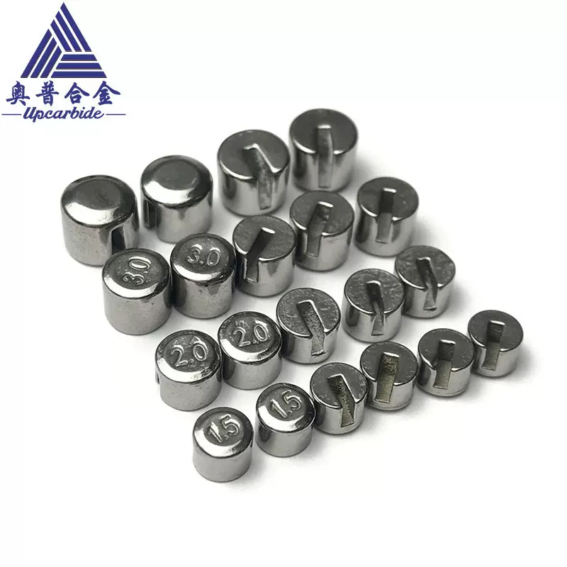 钨钢开槽钨豆 内德钩本体 若虫头tungsten beads飞蝇钓孔珠