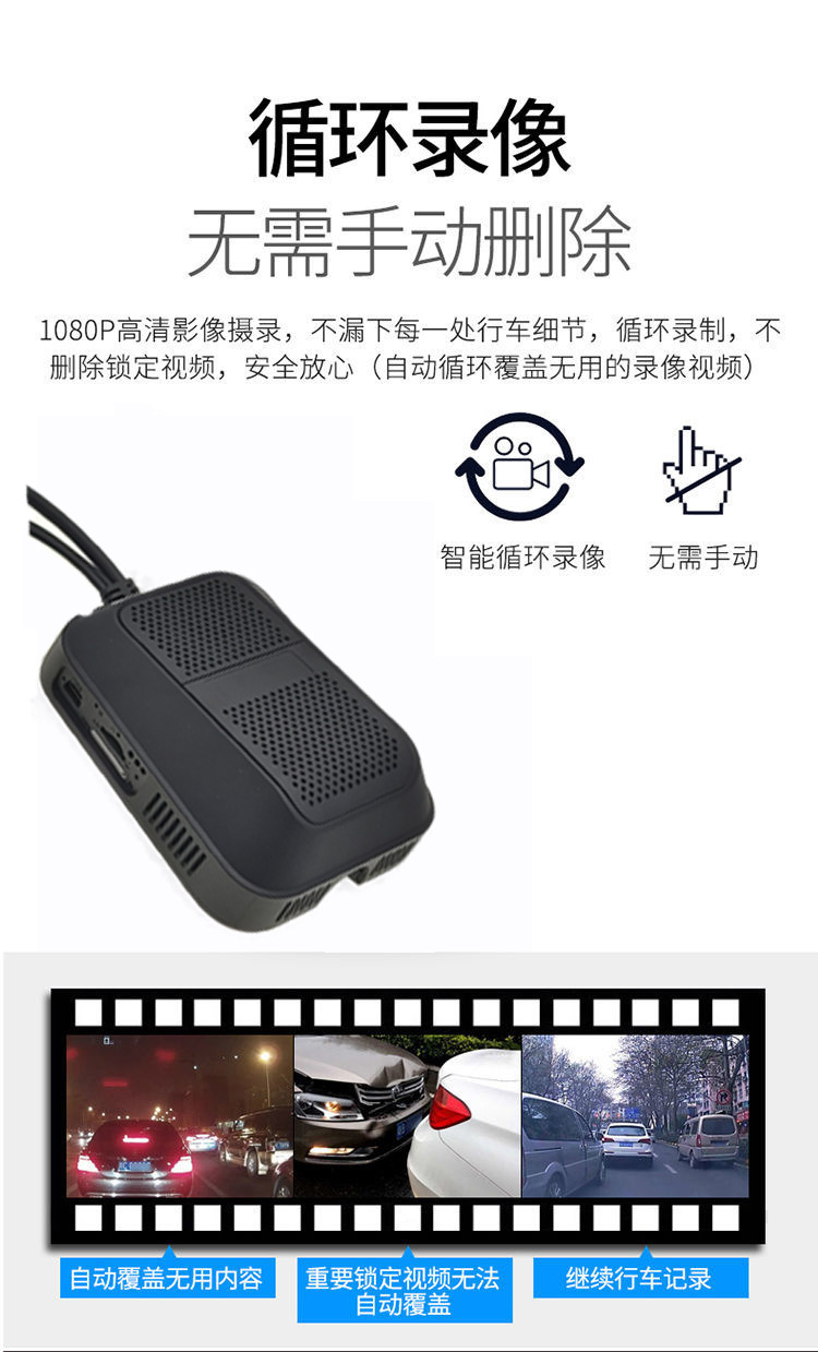 Truck and ride-sharing vehicle dashcam video recording, 4G remote video monitoring, GPS tracker, fleet management