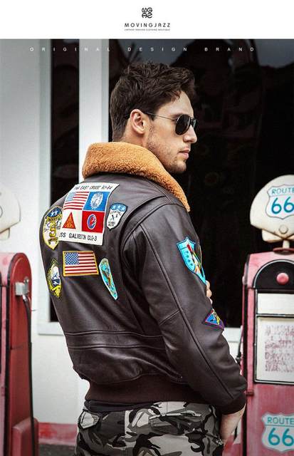 ROUTE 66のライダースジャケット