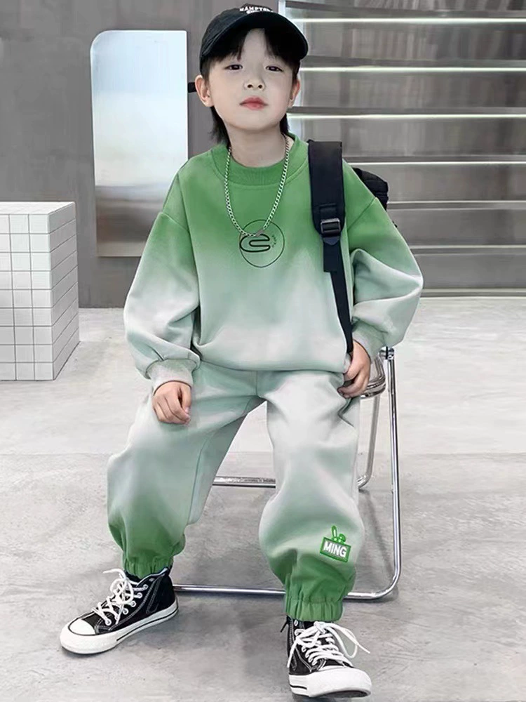 Set for boys, children's sweatshirt, for teenagers, autumn