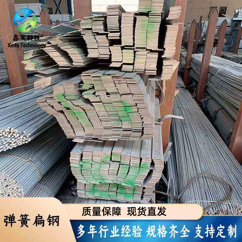 厂家供应 弹簧扁钢现货汽车弹簧工业机械配件 接地扁铁热轧钢