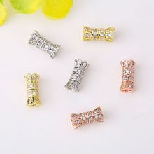 18k��ɫ���^��ʯ���D�ݽz��С�U�������diy���B�ӿ�������l