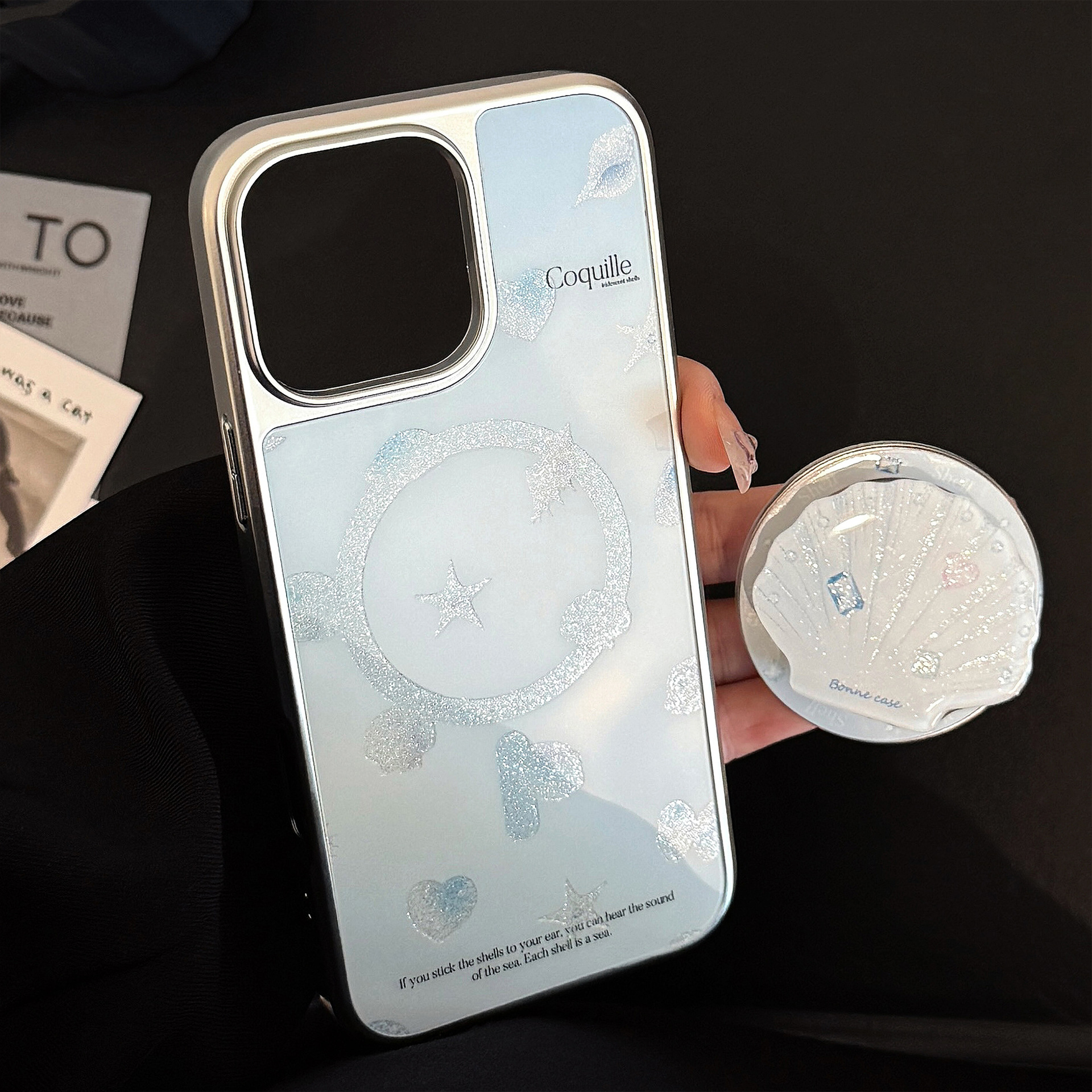 Protective Magnetic Phone Case With Stand For Iphone And Huawei_voghion.com