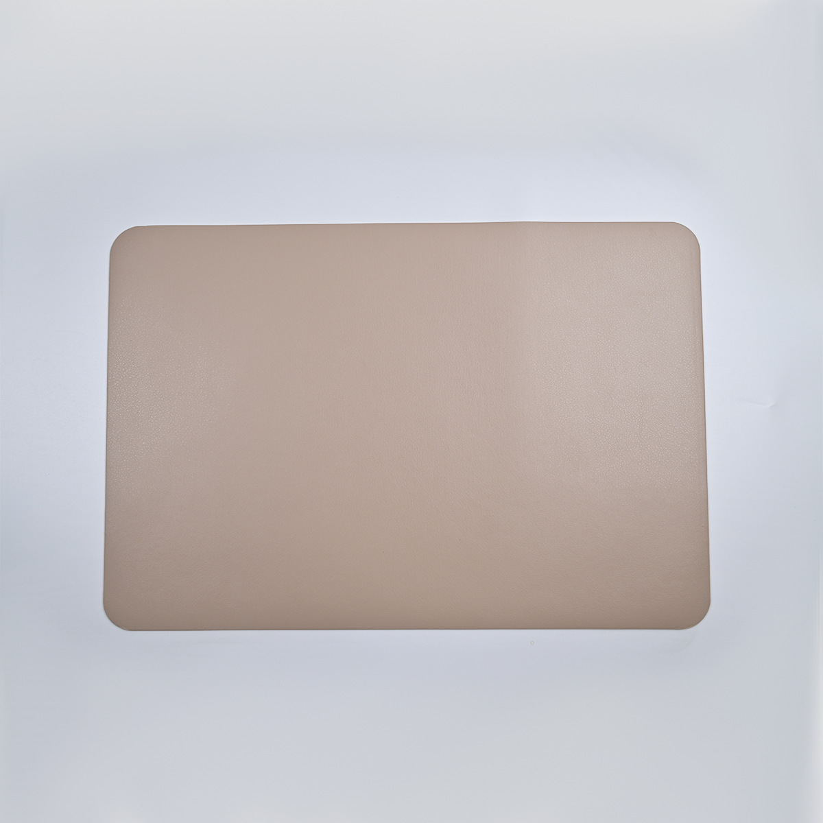 Cojín de cuero PU, almohadilla de mesa antideslizante, almohadilla de aislamiento térmico a prueba de agua, almohadilla de taza, gota de agua simple, almohadilla de comedor occidental sólida