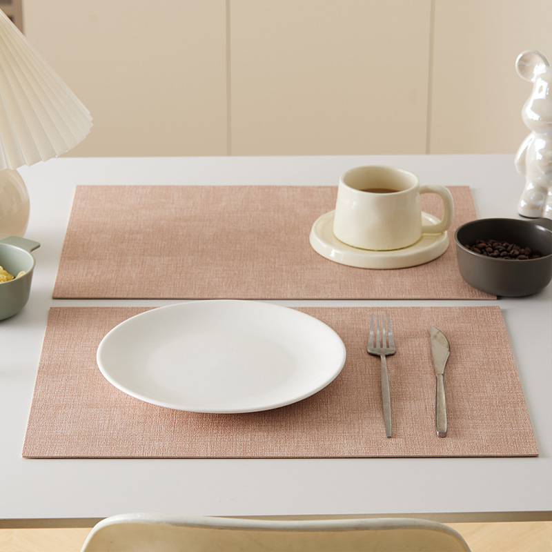 Tapete de mesa estilo occidental, tapete nórdico aislante del calor, tapete para cuencos, tapete para tazas, tapete doméstico antiescaldaduras, tapete de mesa impermeable y aislante del calor, tapete para café.