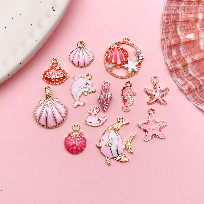 3g Weight Pendant Jewelry Making Type 1 Piece Alloy Pentagram Starfish Pendant DIY Jewelry Accessories Bracelets Necklace