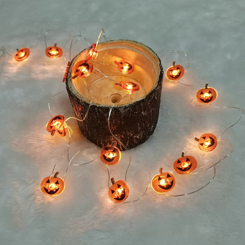 新款节日万圣节LED灯串布置家居装饰灯室内房间卧室景造型彩灯