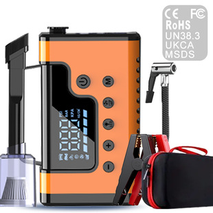Portable Outdoor Wireless Inflatable All-In-One Car Power Bank Emergency Starting Power Supply Car Battery Ignition and Power Supply