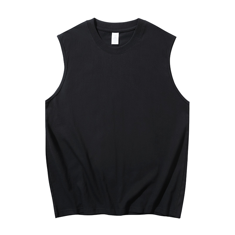 Personalizado cross-border chaleco de hombre deportivo de secado rápido hombre camiseta sin mangas camiseta de fondo chaleco de fitness hombre