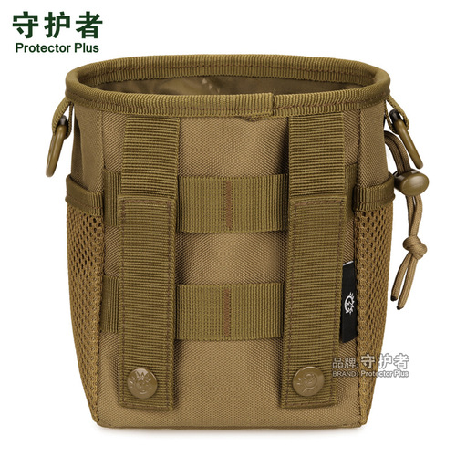 A034 waterproof slingshot bag marble mud ball storage portable waist bag multi-functional outdoor tactical drawstring bag small shoulder bag