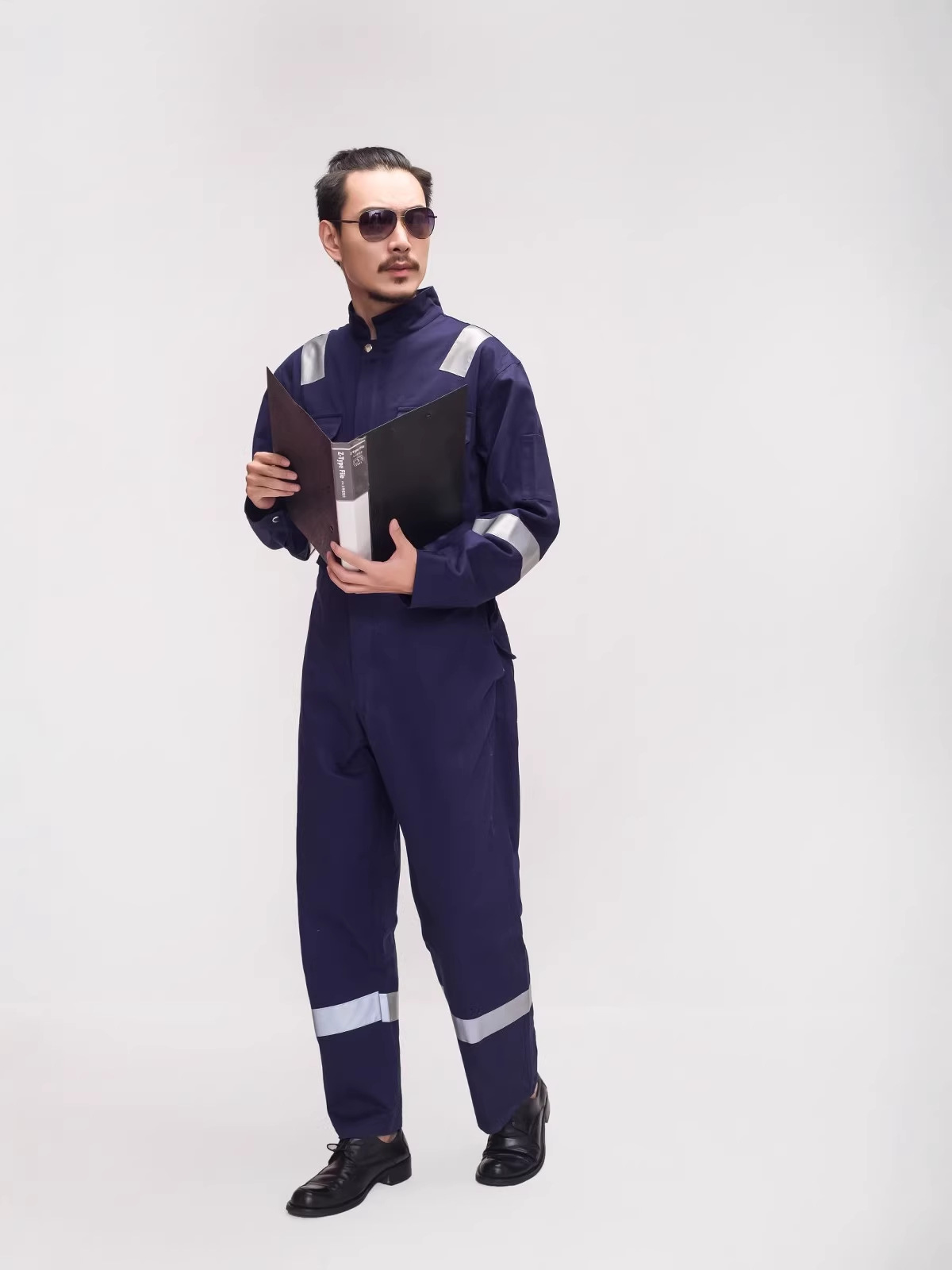 Ropa de trabajo de algodón primavera y otoño resistente al desgaste y a la suciedad, astillero, fábrica de soldadura libre de polvo y estática, ropa de seguro laboral