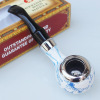 Chinese style blue and white porcelain rubber cigarette cigarette cigarette cigarette cigarette cigarette cigarette cigarette cigarette bag creative iron pot cigarette bucket gift box