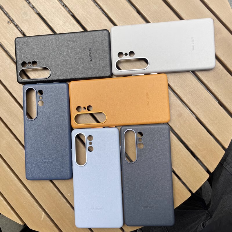 Samsung S25Ultra Mobile Phone Case S25+ Protective Cover Ecological Leather S25Edge All-Inclusive Suitable for the Same Official Model Samsung S25Ultra Mobile Phone Case S25+ Protective Cover Ecological Leather S25Edge All-Inclusive Suitable for the Same Official Model