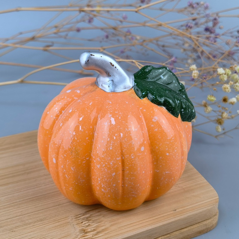 Festival de la cosecha Día Acción gracias calabaza cerámica niños y niñas escritorio ventana foto escena decoración regalo vacaciones