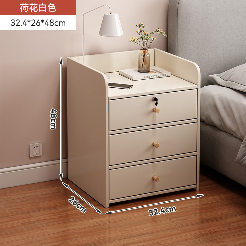 2026 nuevo gabinete de cabecera de cama de dormitorio doméstico pequeño gabinete de cabecera de cama simple y moderno