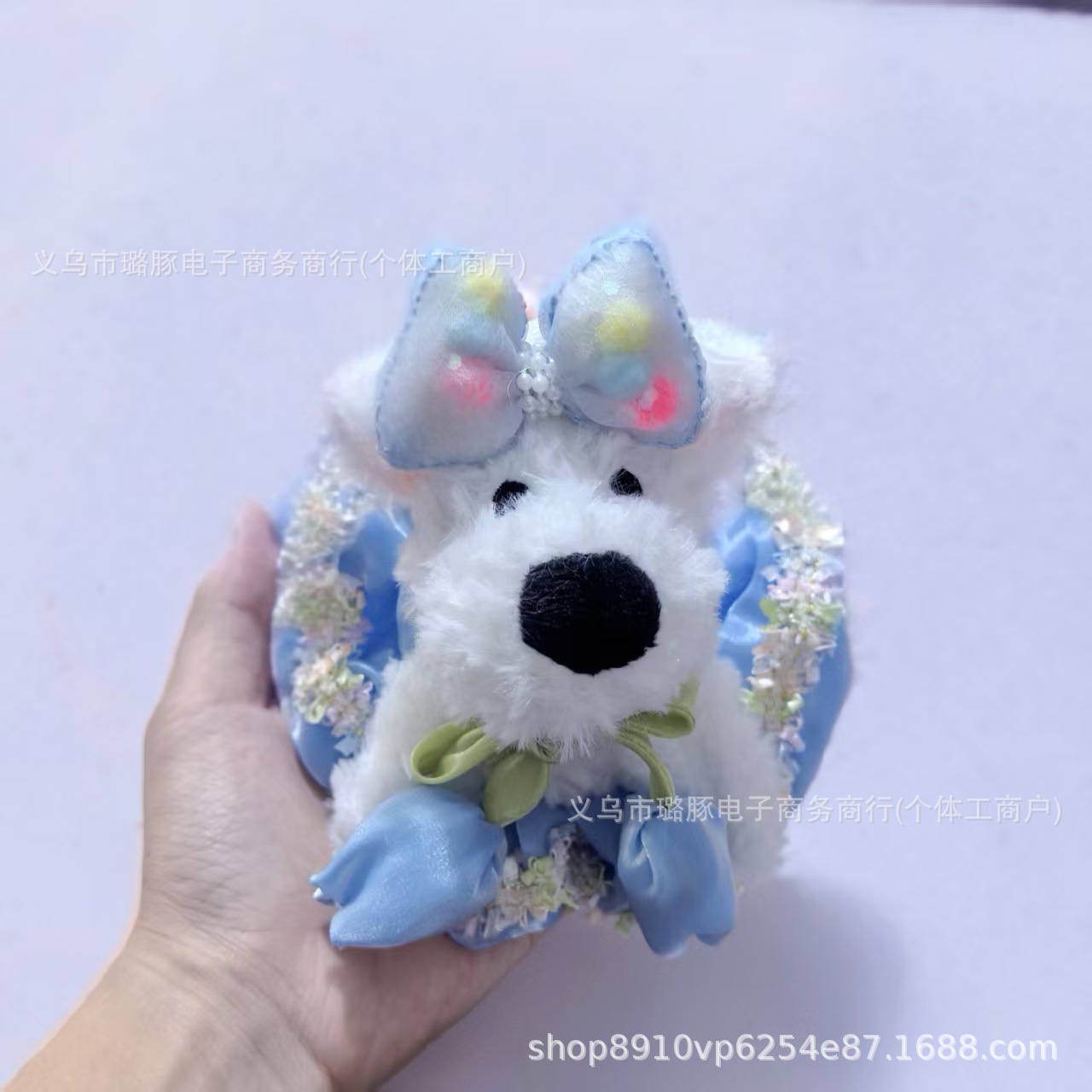 파란 튤립 공주풍 드레스 [웨스트 하이랜드]