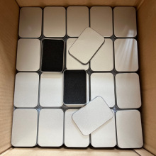 886018电子产品小铁盒迷你纪念品卡片U盘小方盒万能收纳马口铁盒