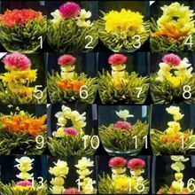 16款小包装工艺花茶茉莉花金盏菊遇水开花茶双龙戏球网红手工艺茶