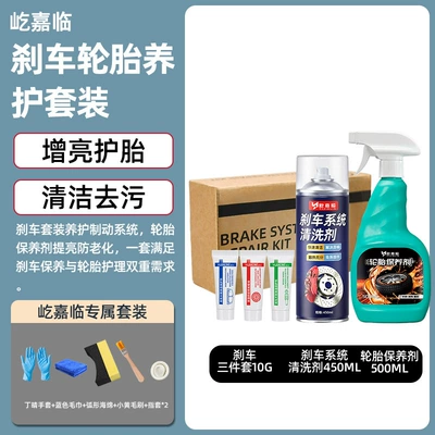 Cleaning/curing agent Cleaning and Maintenance Kit, Brake - maintenance-kit-tire-conditioner