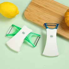 厂家供应不锈钢削皮器 多用途旋转两头削皮器果蔬削皮器削皮刀