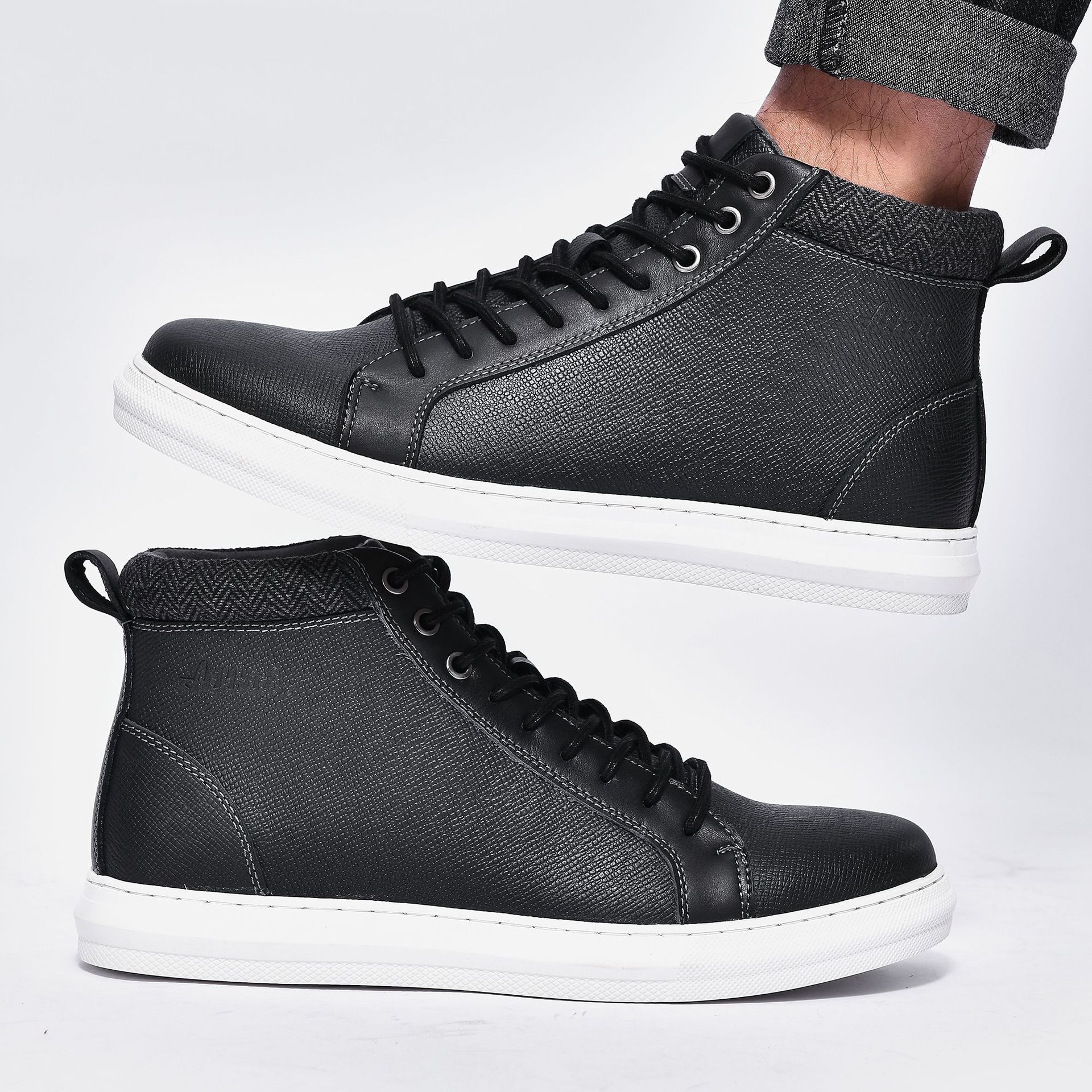 Stivali Martin da uomo Stivaletti alla caviglia Stivali da moto da uomo Stivali eleganti casual Stivali Chukka impermeabili_voghion.com