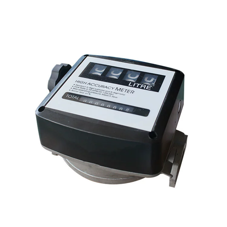 AoCheng аксессуары для дизельных бензиновых танкеров четырехзначный обнуляющий счетчик Цифровой настольный расходомер механический расходомер
