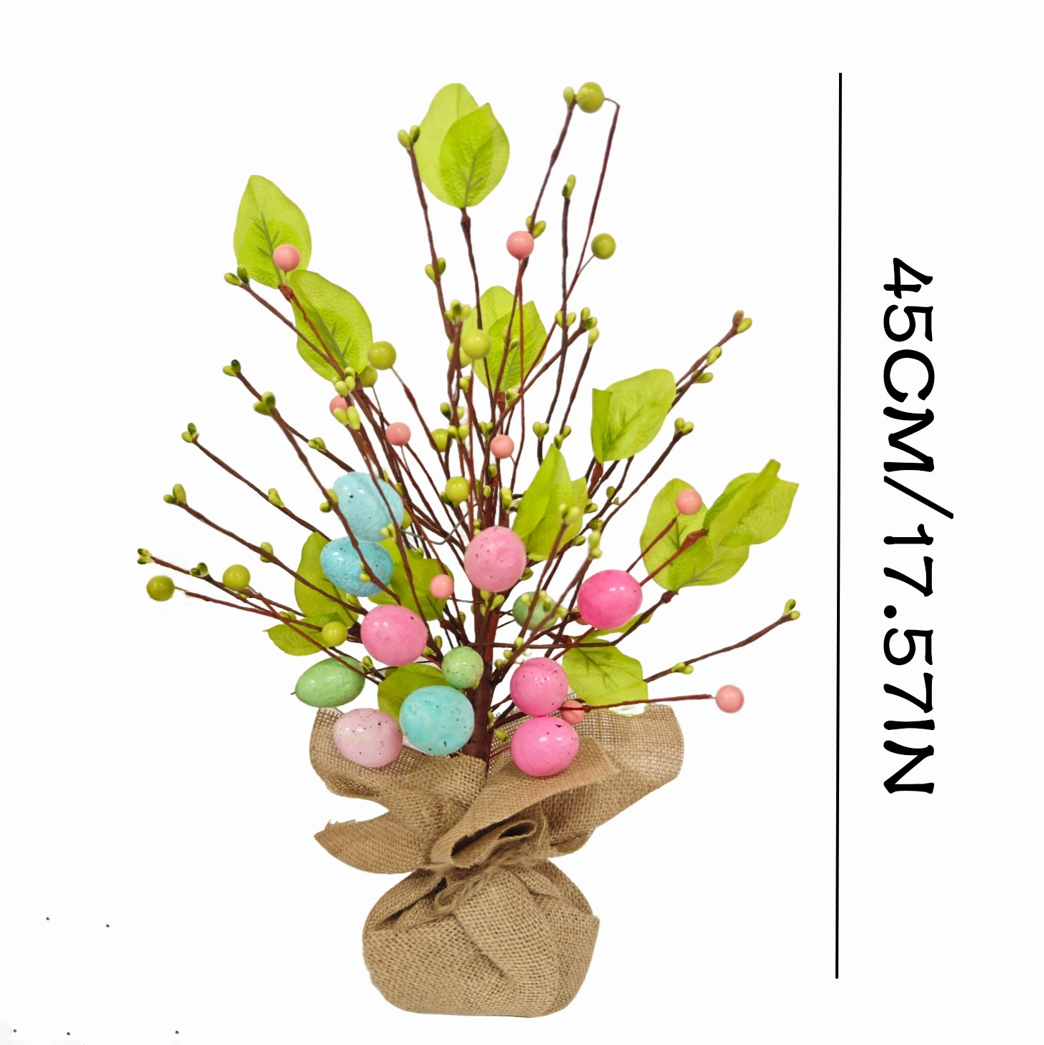 2025 Easter Egg Simulation Beats Putting Branches Spring Home Decoration European and American style modern minimalist flower decoration