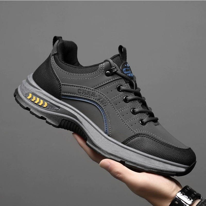 Мужские кроссовки для путешествий, новые модные мужские туфли в корейском стиле, дышащие кроссовки из трикотажа, мягкие спортивные и повседневные трендовые туфли оптом